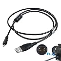 USB Data Sync Cable for Nikon Coolpix L105 S600 S620 Camera Power Cord
