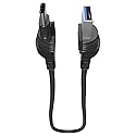 LifeProof LIFEACTÍV USB A-C Lanyard Cable - Retail Packaging - BLACK
