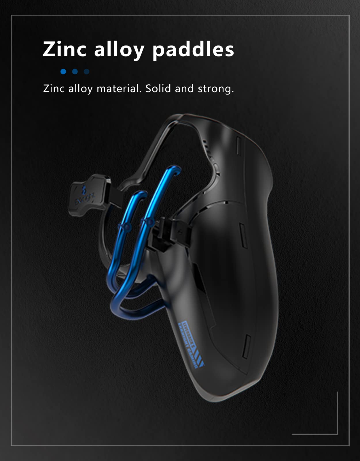 EXknight Deathclaw Back Paddles Attachment, Back Buttons Adapter for PS5 Controller