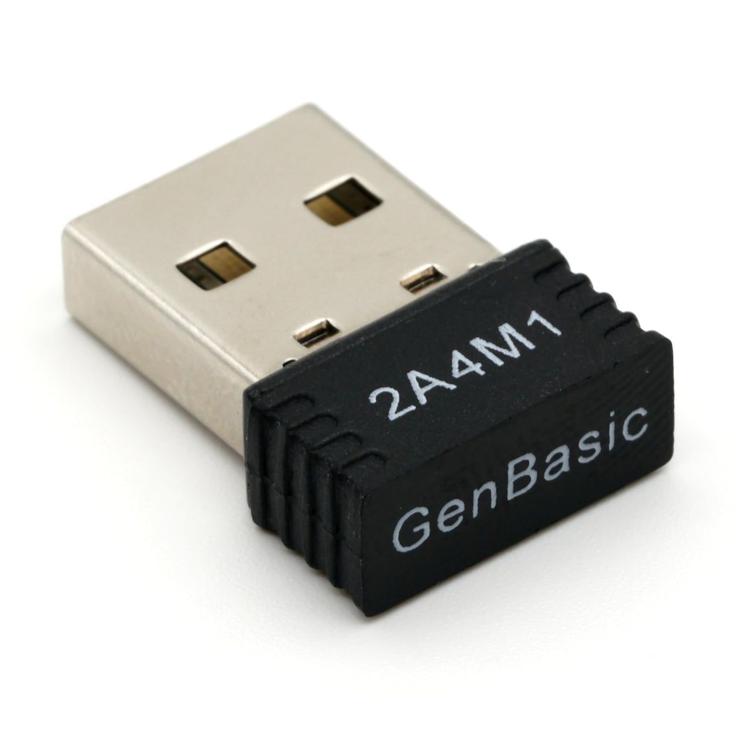 GenBasic WiFi 4 USB Nano Wireless Network Dongle Adapter for Linux (Black)