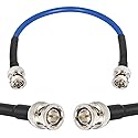 XRDS -RF 12G SDI Cable 1FT, SDI Video Cables 3G/6G/12G 75ohm BNC Male Cable Supports HD-SDI/3G/6G-SDI/4K/8K for Video Security Camera Converter