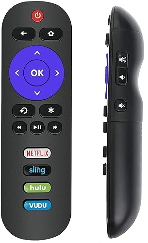 Remote Control Replacement for JVC Roku TV LT-32MAW388 LT-40MAB588 LT-43MAW588 LT-49MAW598 LT-50MAW595 LT-65MAW595