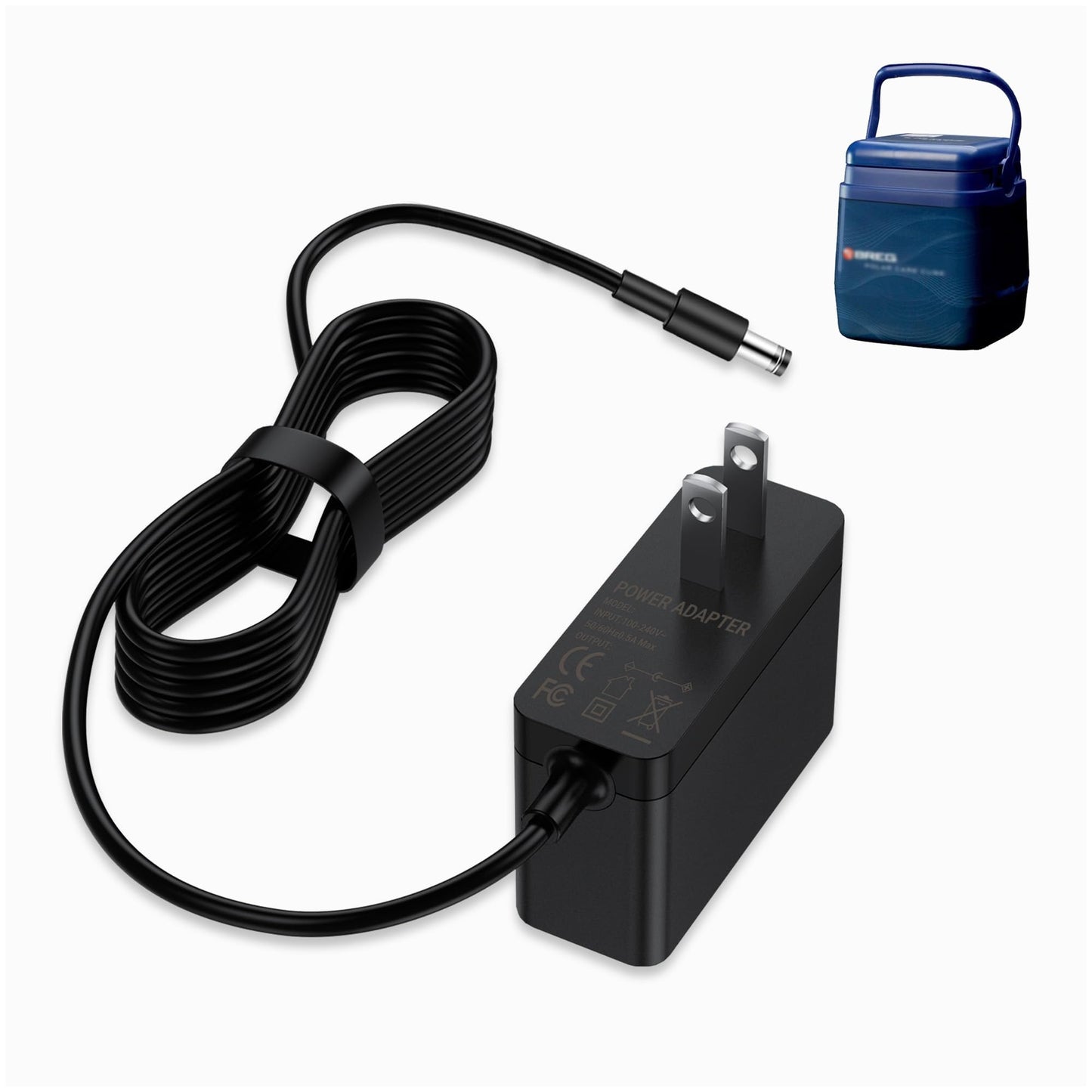 Power Cord Compatible with Breg Polar Care Cube Part 10698-6V Charger Accessories Compatible with Breg HON-Kwang HK HONKWANG D0660 00660 - Supply AC…
