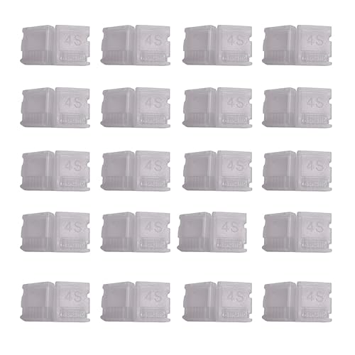 skrnrhrery Ab Clip, Balanced Plug Protector Ab Clip, Used for Lithium Polymer Battery Balance Plug Connector Protector, Ab Clip 2s to Ab Clip 6s(5