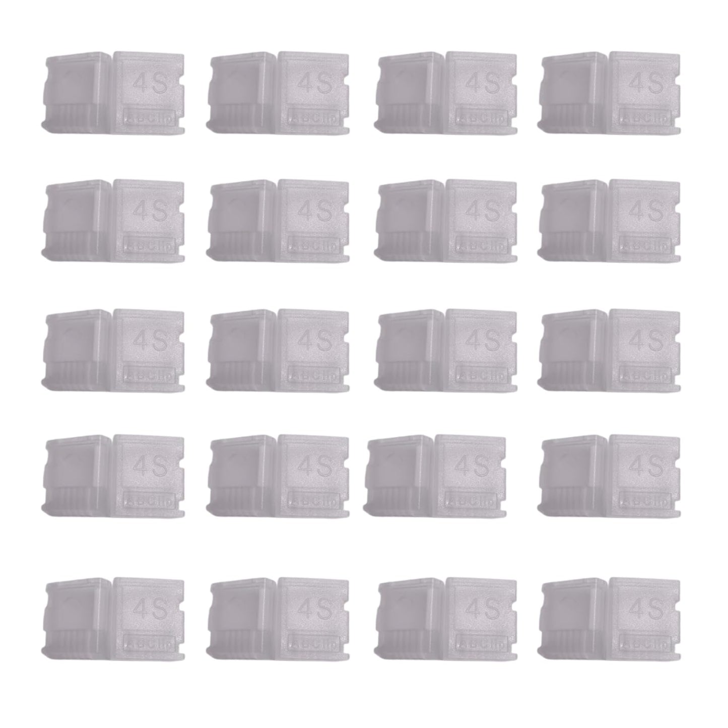 skrnrhrery Ab Clip, Balanced Plug Protector Ab Clip, Used for Lithium Polymer Battery Balance Plug Connector Protector, Ab Clip 2s to Ab Clip 6s(5