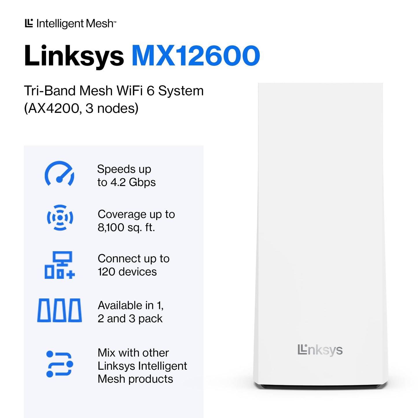 Linksys Mesh WiFi 6 Velop T