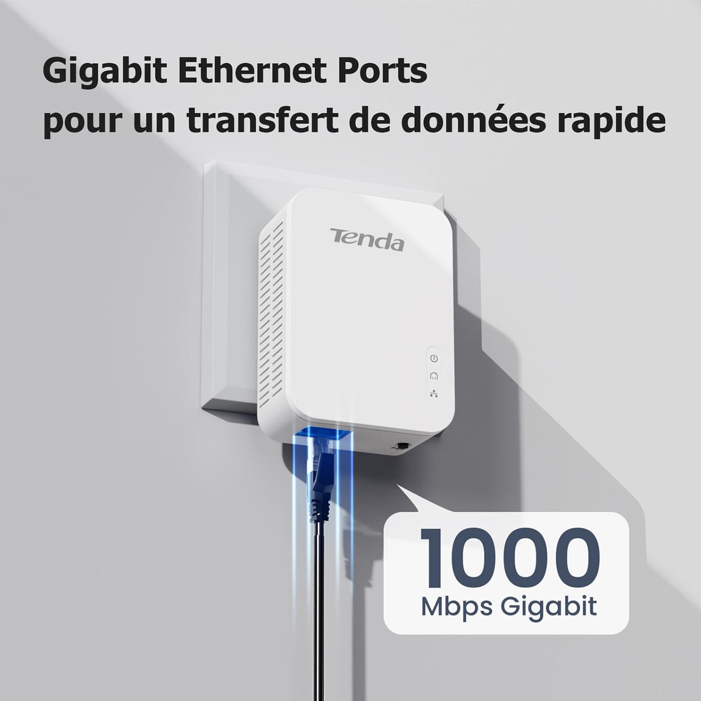 Powerline Set 1000Mbps Tenda AH3