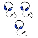 CALIFONE INTERNATIONAL LISTENING FIRST STEREO HEADPHONES (Set of 3)