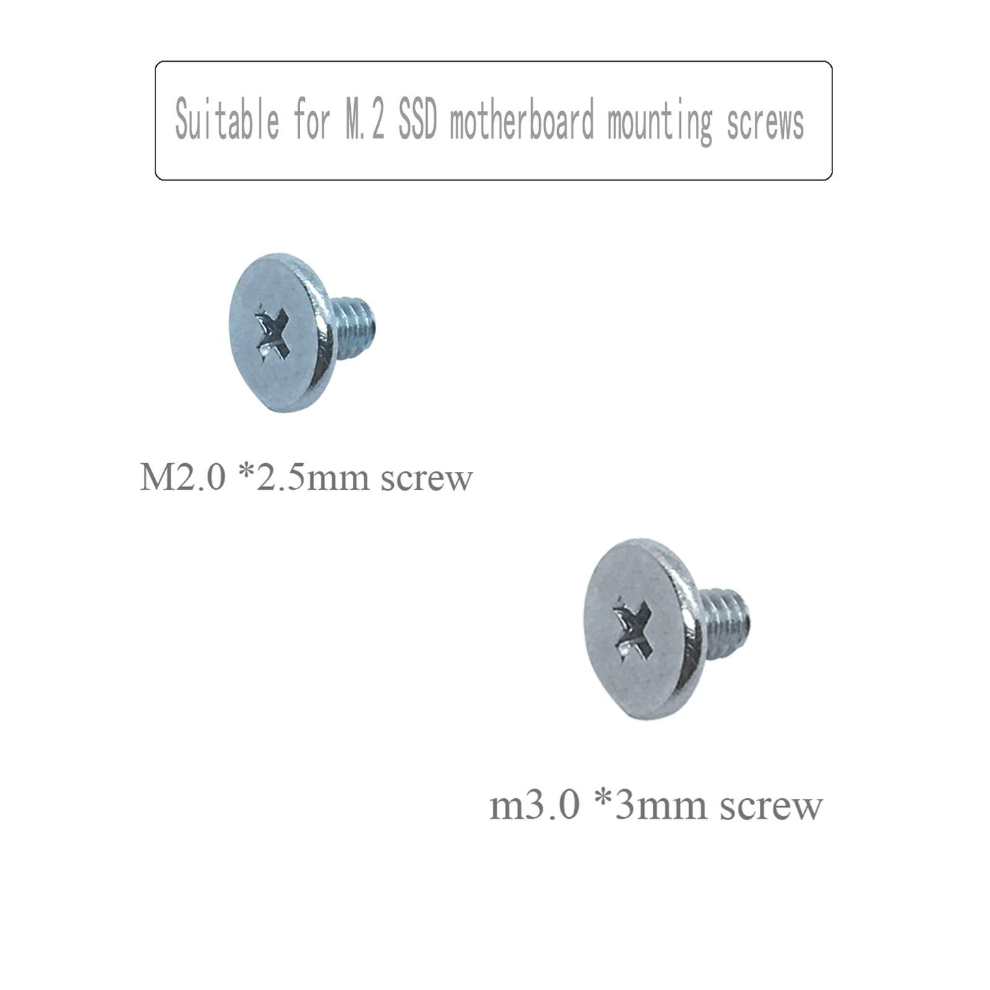 SGTKJSJS M.2 NVME PCIe SSD PS5 Mounting Screws for ASUS, MSI, Gigabyte Motherboards - 17 Pieces