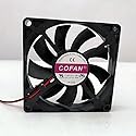 F-8015H12BII COFAN 12V 80mm Fan, 12V 0.35A 8015 Chassis and Large air Volume Fan