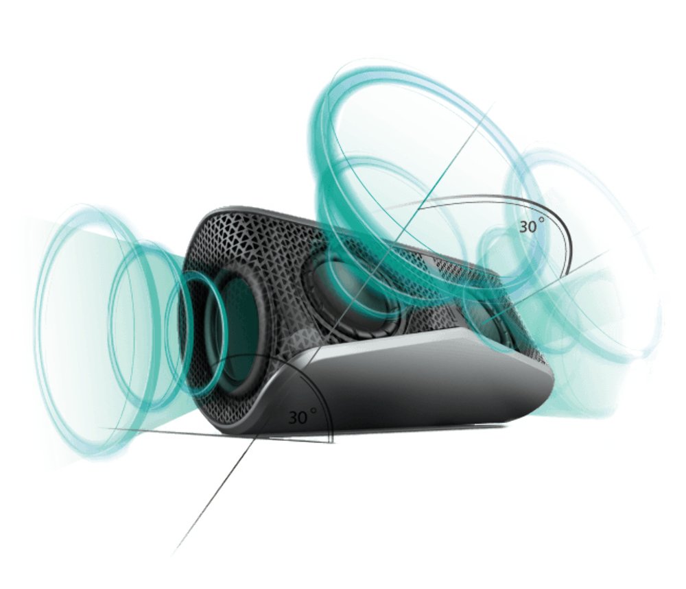 Logitech X300 Mobile Speaker - Black / Silver