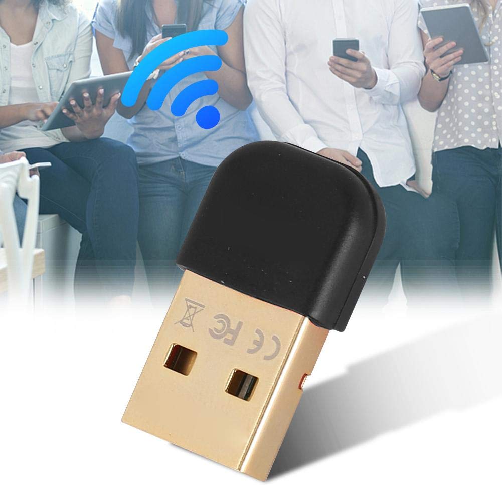 Bluetooth Adapter,Double Gold-Plated USB 3Mbps Bluetooth Adapter,with -403 CSR8510 Chip,for Mobile Phone/Tablet(Black)
