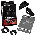 EyeVenger Eyecup Kit from Fotodiox Pro for Canon Professional DSLR Cameras - Individually Designed Left & Right Eyecups for Canon Pro DSLR Cameras