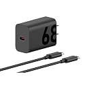 Motorola TurboPower 68W USB-C Wall Charger + 3.3ft 6.5 Amp Cable, Fastest for Moto G Stylus (2025/2026),Motorola Razr+ (Plus) 2025/2024,Razr
