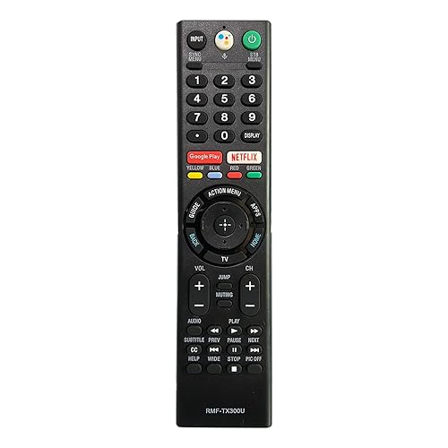 RMF-TX300U RMF-TX310U 2 IN1 Replacement Voice Remote Compatible with Sony TV XBR49X800E XBR55X800E XBR65X850E XBR75X850E XBR43X800D XBR65X930D