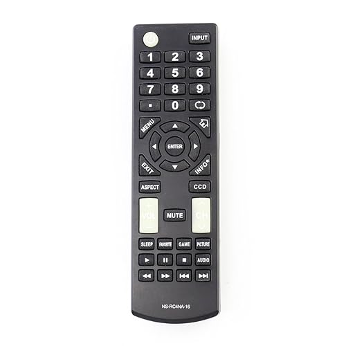 NS-RC4NA-16 NSRC4NA16 Replacement Remote Control fit for Insignia HDTV LED TV Ns-40d420na16 Ns-40d420mx16 Ns-32d421na16 Ns-48d420na16 Ns-32dd220na16