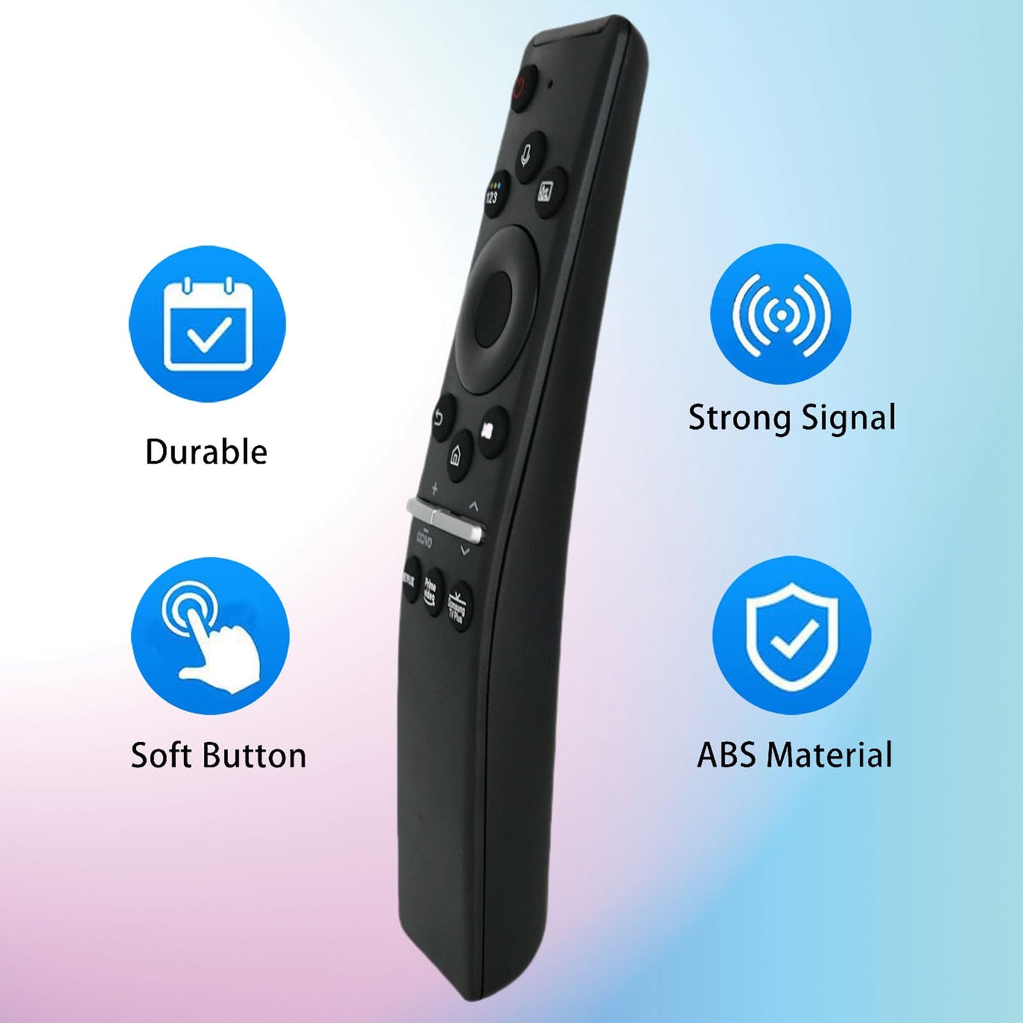 Voice Replacement Remote Control BN59-01330A RMCSPR1AP1 for Samsung Smart TV Frame Crystal UHD Curved Neo QLED OLED 4K 8K Smart TVs