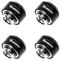 Barrow 4-Pack G1/4" to 14mm Brass Water Cooling Fitting, Smooth Black Finish, 19.9cm Length, Desktop Compatible