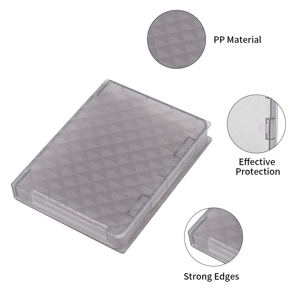2.5" Hard Case SSD Anti-Static Disk Storage Box Shockproof Non-Slip(Gray)?Not a Hard Drive?