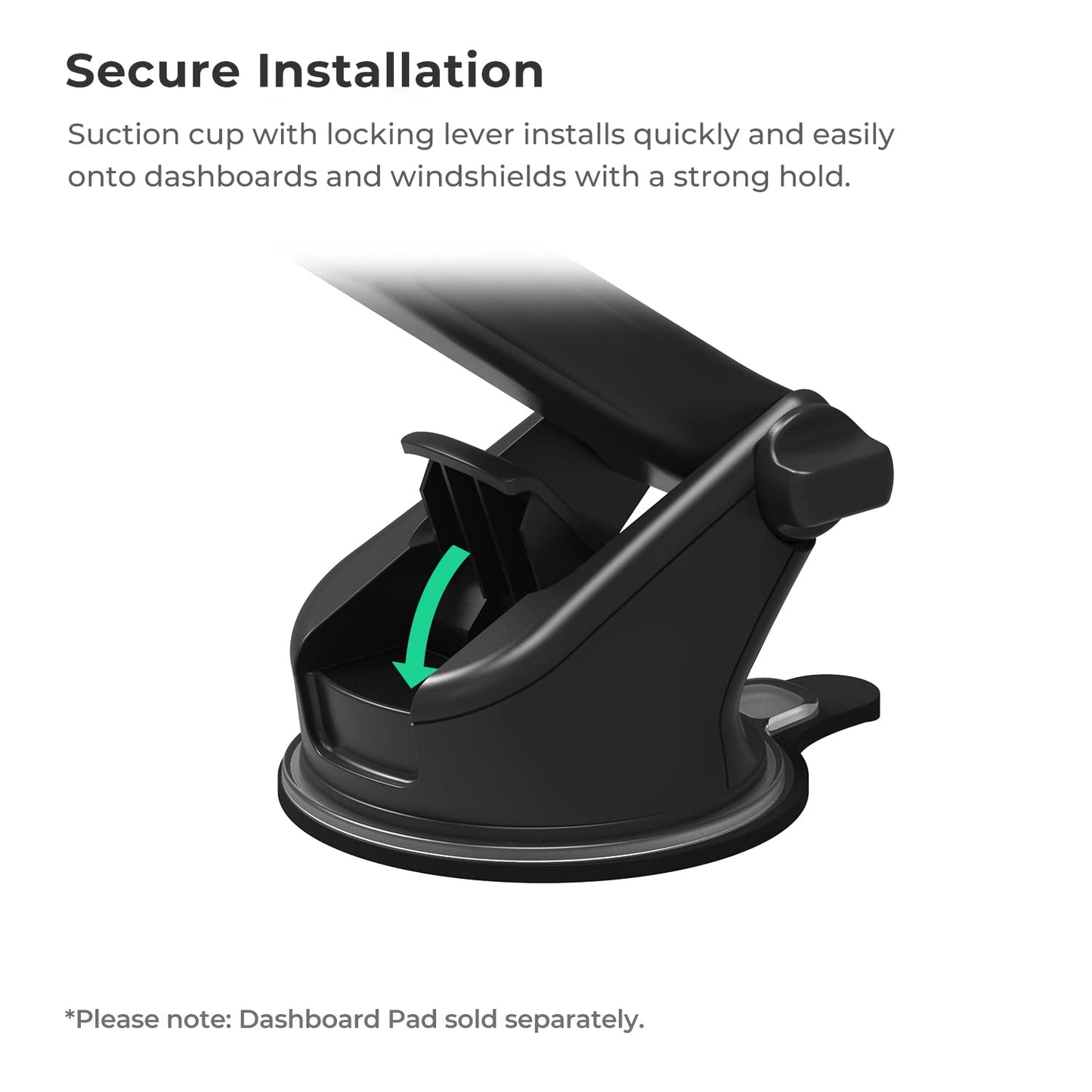 iOttie Universal Dashboard and Windshield Mounting Base for Easy One Touch Series and Auto Sense Mounts