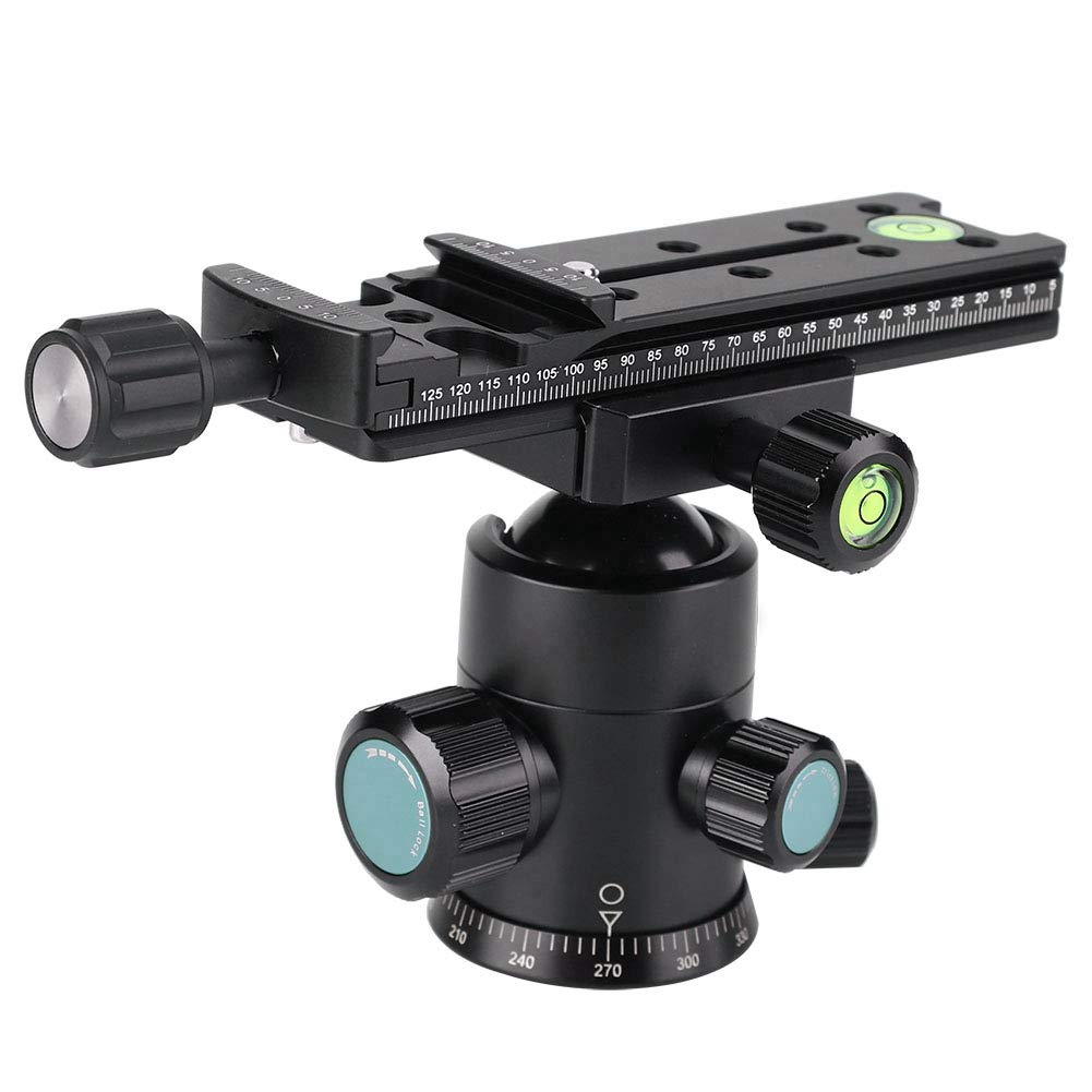 Acouto Quick Release Plate,FNR-140 140mm, FNR-140 Multi-Purpose 140mm Rail Nodal Slide Aluminum Alloy Quick Release Plate
