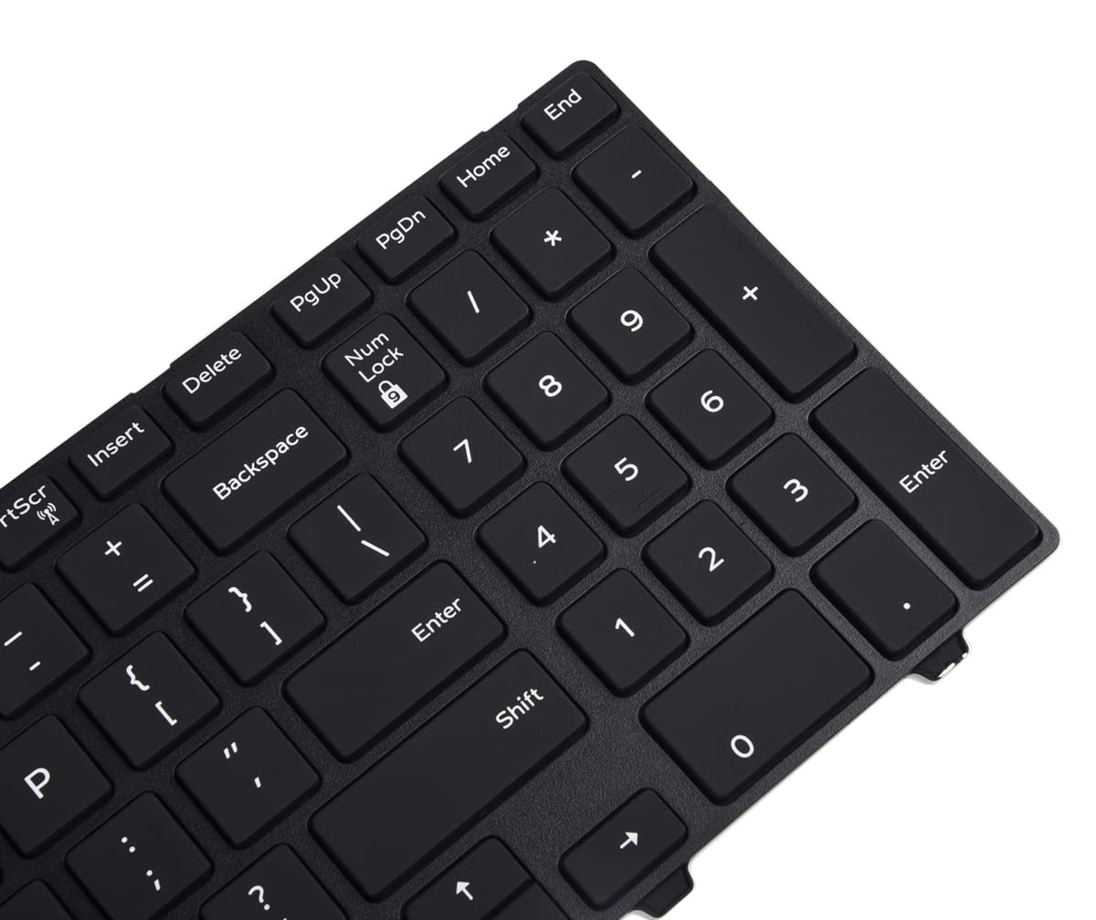 Keyboard Replacement for Dell inspiron 15 3000 5000 3541 3542 3543 3551 3552 3558 3593 5542 5545 5547 5755 5551 5558 5552 5758 5759 5559, inspiron 17