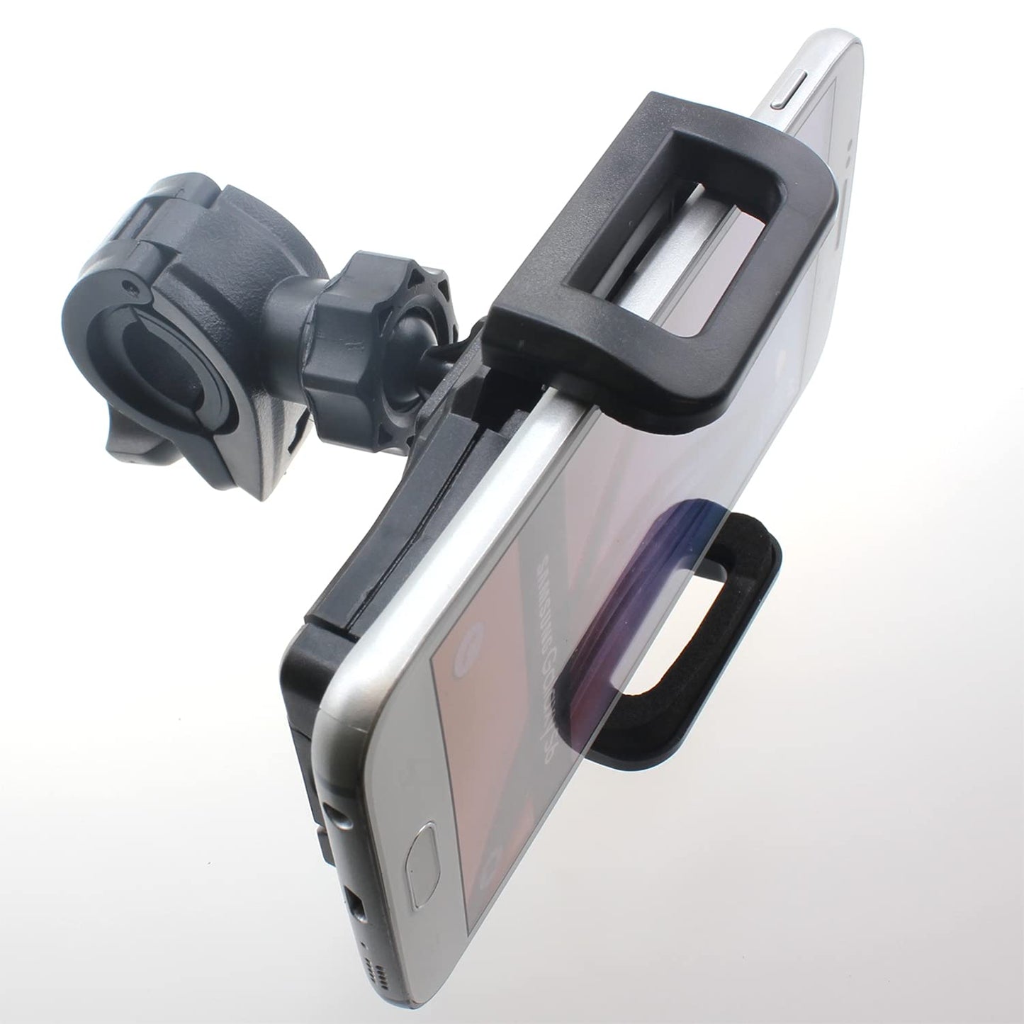 Handlebar Bicycle Mount for Galaxy A12 A32 A42 A51 A52 A71 A72 5G Phones - Holder Bike Cradle Dock Swivel Heavy Duty D2O Compatible with Samsung