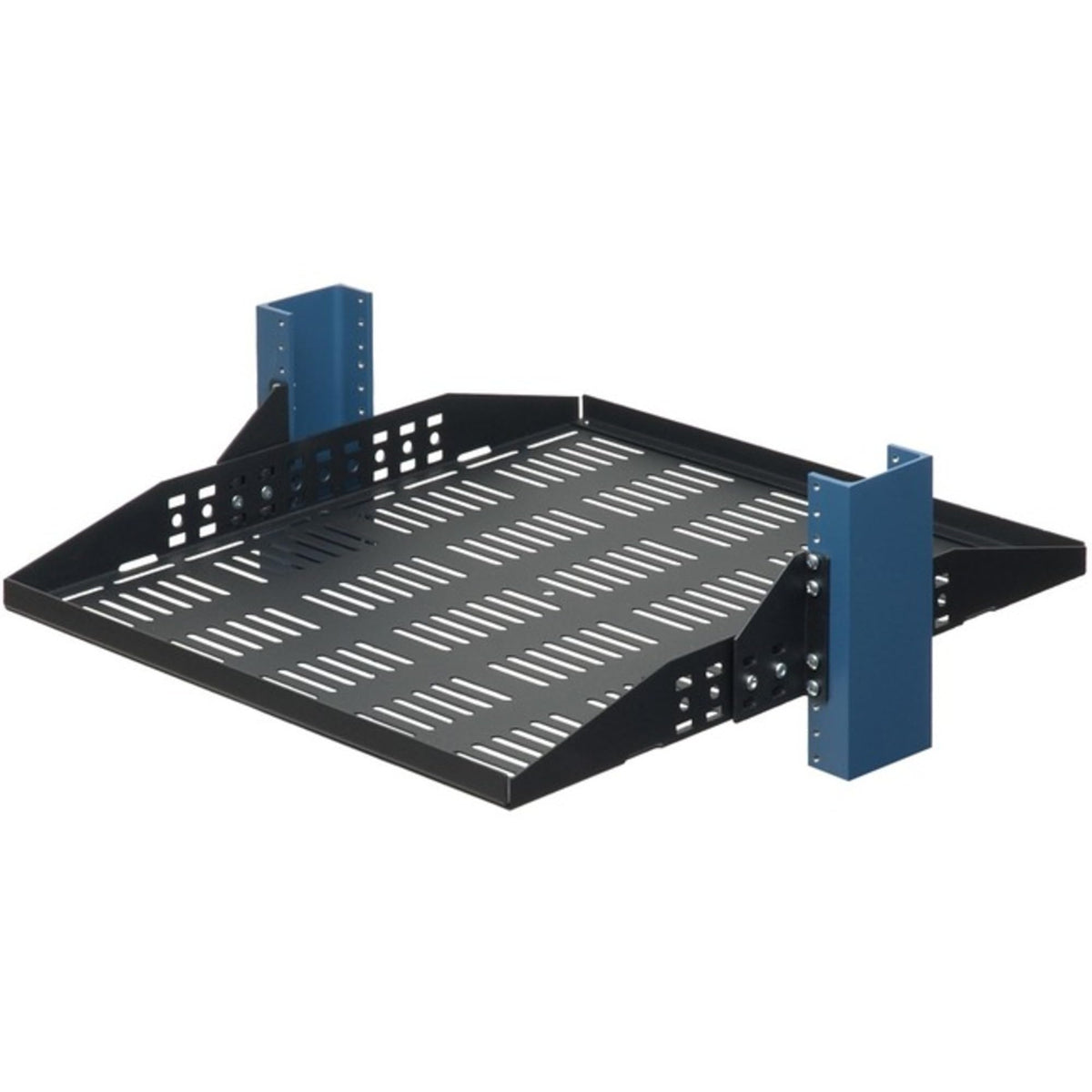 RackSolutions 2U Configurable 2 Post Relay Rack Shelf - 20 Inch Depth