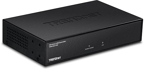 TRENDnet Wireless LAN Controller, Built-in 5-Port GB Switch, Compatible with: TEW-755AP/TEW-821DAP/TEW-825DAP, Access Point Management, TEW-WLC100