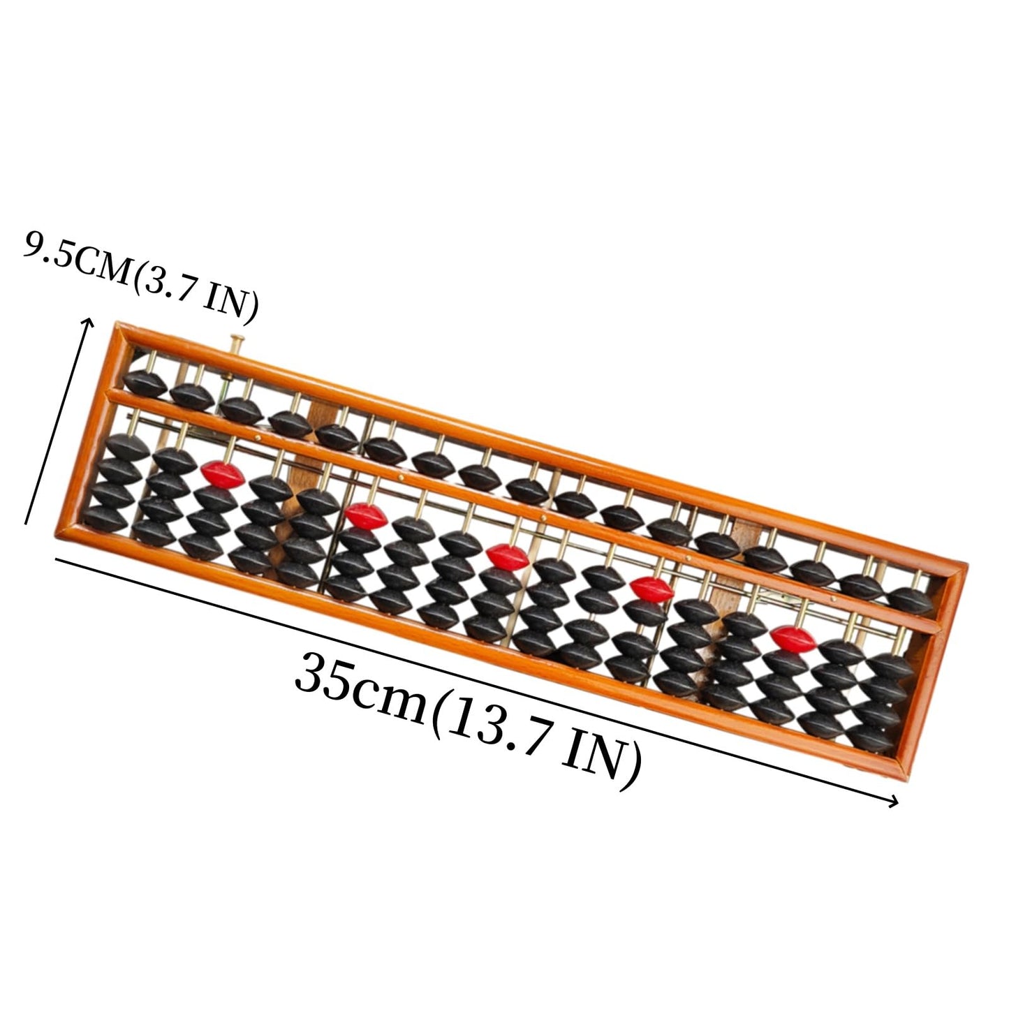 Fengshuibringluck 17-Column Soroban Abacus Calculator