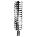 SS-3H CB Antenna Spring Mount - Heavy Duty Stainless Steel Antenna Electronics Spring to Fit for Mobile/in-Vehicle CB Radio Antenna Mount up to 60"