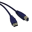 Tripp Lite USB 3.0 SuperSpeed Device Cable (AB M/M) 15-ft.(U322-015)