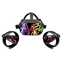 MightySkins Skin for Oculus Quest - Bright Smoke | Protective, Durable, and Unique Vinyl Decal Wrap Cover | Easy to Apply, Remove, and Change Styles |
