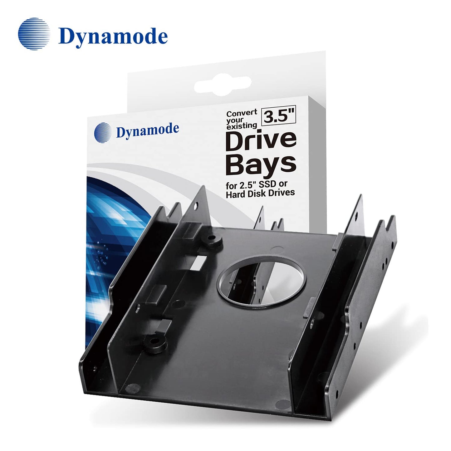 CDL Micro "8400800017901" SSD-Rail 2.5-Inch Hard Drive Cradle for 3.5-Inch Drive Bays,Black