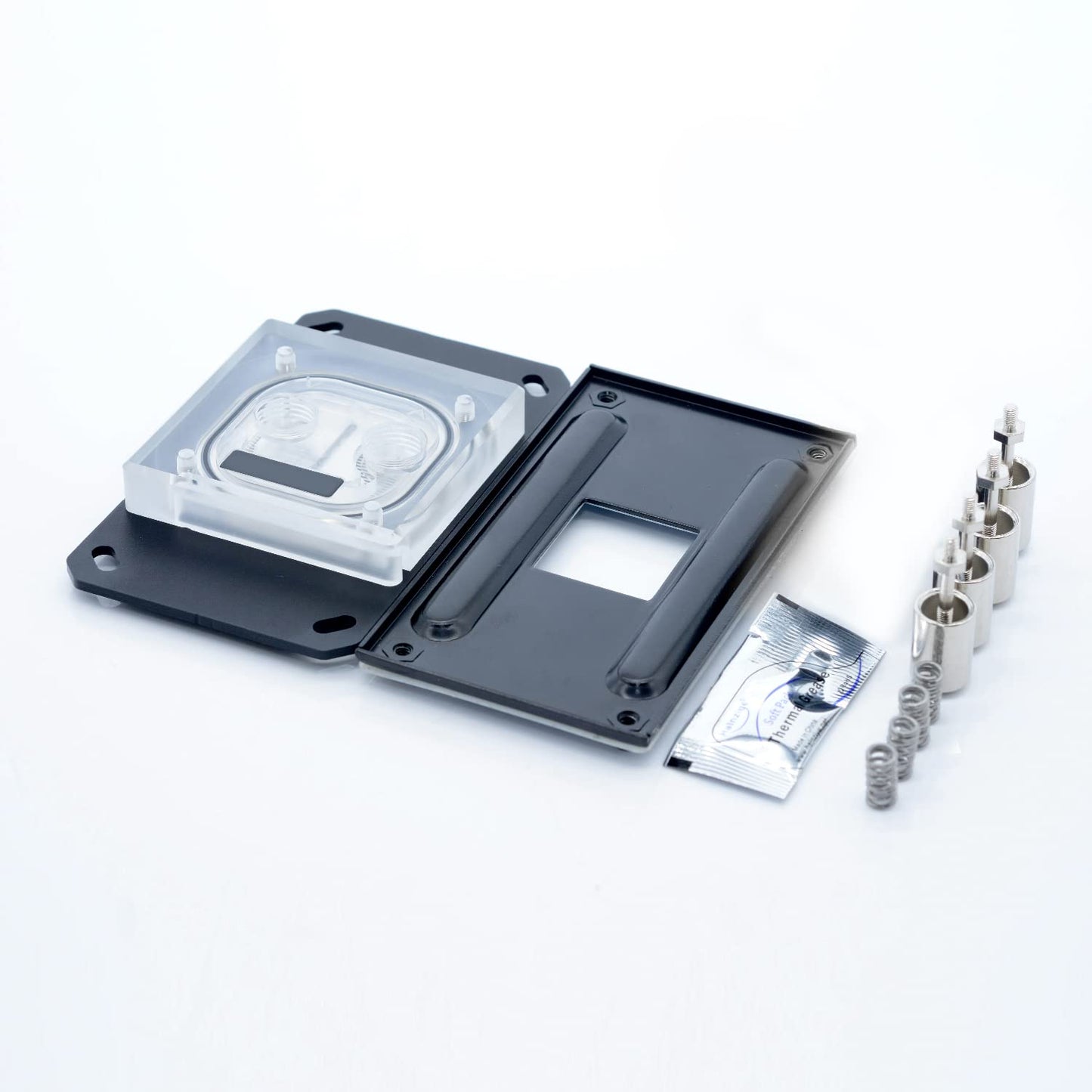 dracaena.io AMD CPU Water Block AM5 AM4 AM3 AM2 | Full Copper Water Loop | G1/4 Fittings | Custom Water Cooling Loop