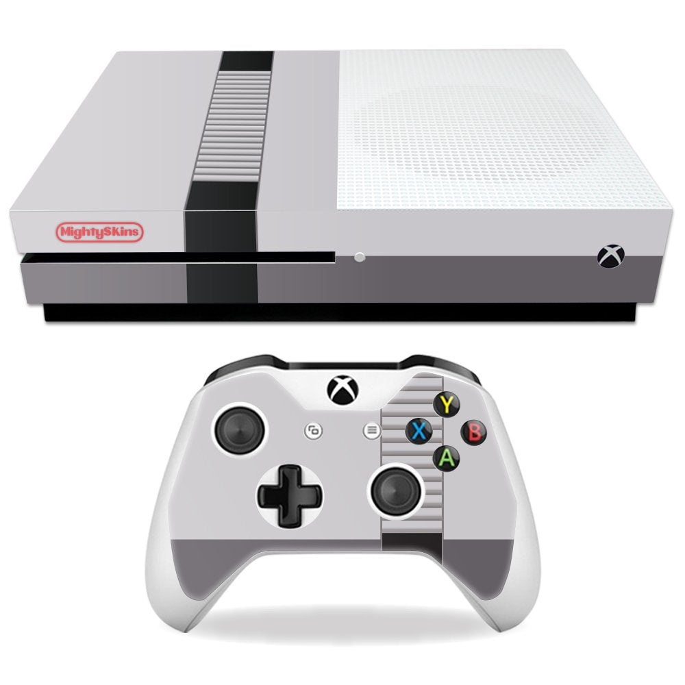 MightySkins Skin Compatible with Microsoft Xbox One S wrap Cover Sticker Skins Old School