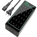 24-Port 100W (20A) USB C Charging Station, Multiple Fast Charger Hub, Home Desktop Power Adapter, Travel Convenient, Compatible