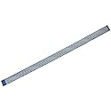 A1 FFCs - Flex Cable for Raspberry Pi Camera - White 8, 15, 30, 50, 100, 200 cm (1 Cable, White 30cm / 12 inch)