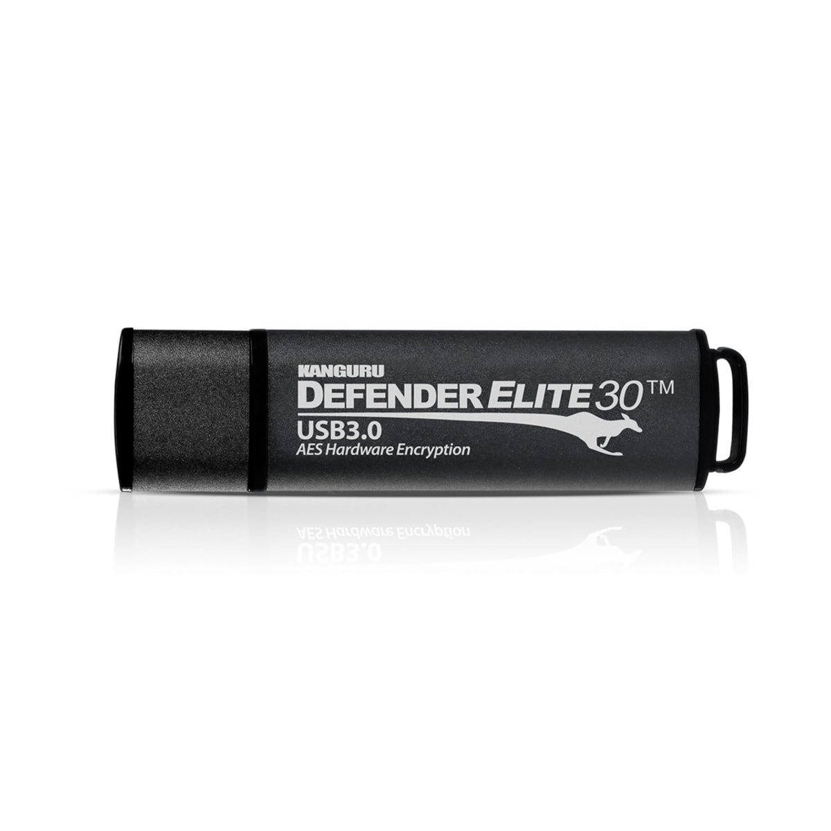Kanguru Defender Elite30 - 32 GB Hardware Encrypted Flash Drive - Physical Write Protect Switch - SuperSpeed USB 3.0