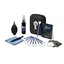 UES Professional Camera Cleaning Kit with Hard Travel Case - DSLR & Mirrorless Maintenance Bundle: 2-in-1 Lens & Sensor Cleaner, Air Blower, Pen