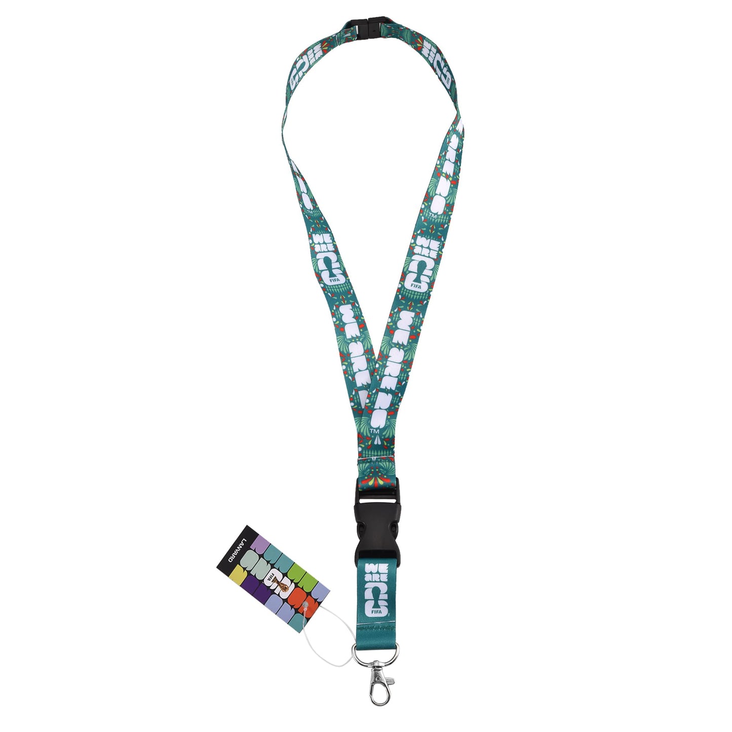 Officially Authorized FIFA World Cup 2026 Mexico Lanyard - Collectible Teal Host Nation Edition - Durable Breakaway Neck Strap w/ Metal