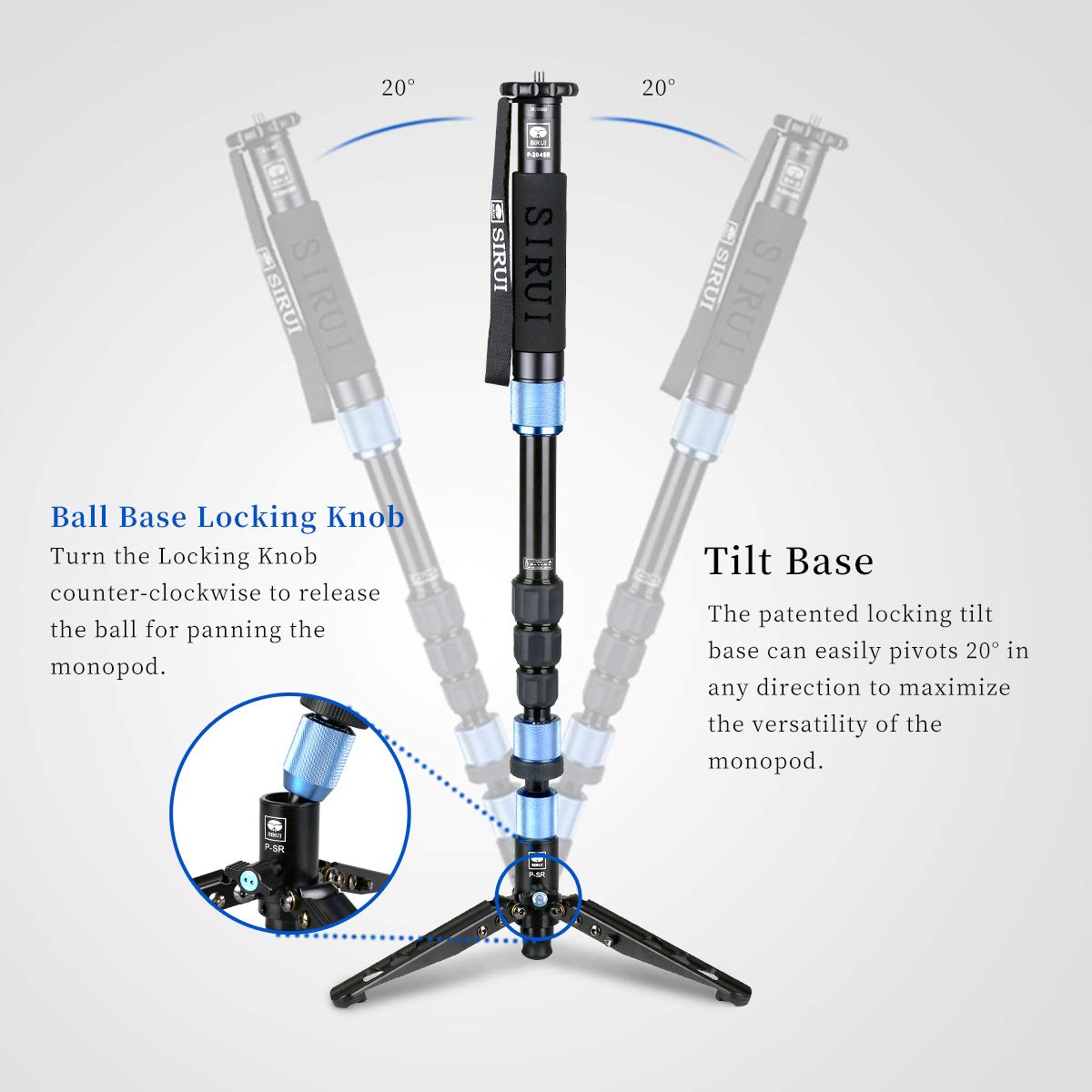Sirui P-204SR P Series Monopod