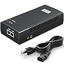 PROCET Gigabit PoE Iniector 90W PoE++ Power Injector with 6KV Surge Protector for HD PTZ AI Camera, CCTV Camera, Gate Hub, Wireless AP, Base Station