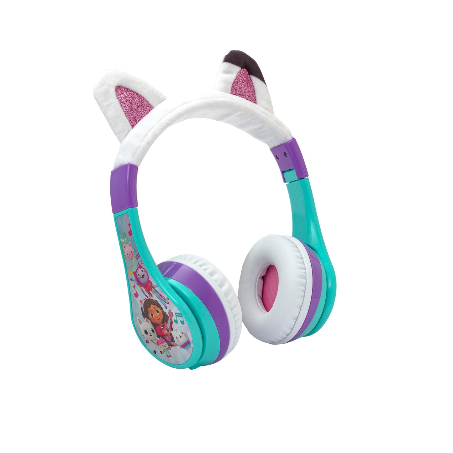 Gabbys Dollhouse Bluetooth Headphones for Kids, Wireless Headphones