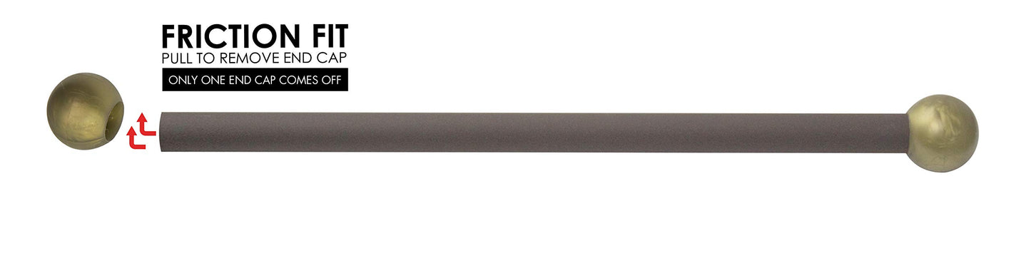 Solus SCA-335BZ-2 15" Aluminum Cross Arm Ladder Rest for Outdoor Lamp Posts and Poles, Easy to Mount, Maintenance Free and Weather Resistant, Bronze