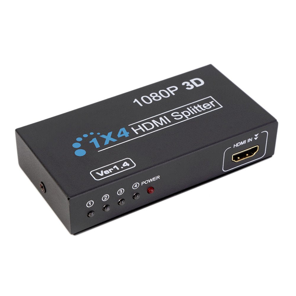 4 Port HDMI Switch Selector Hub Splitter Output Full HD 1080P HDCP HD TV Wholesale