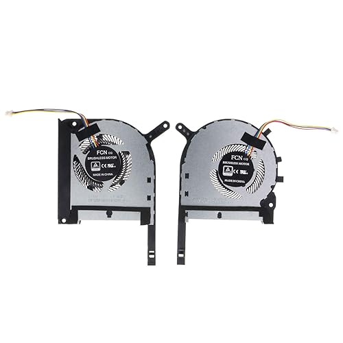 Replacement CPU & GPU Cooling Fan for ASUS TUF FX505DT FX505 FX505DD FX95 FX705DU FX705DD FX705DT FX95G FX86 ZX86 FX86FE FX86SM FZ86F FX95D FX705G