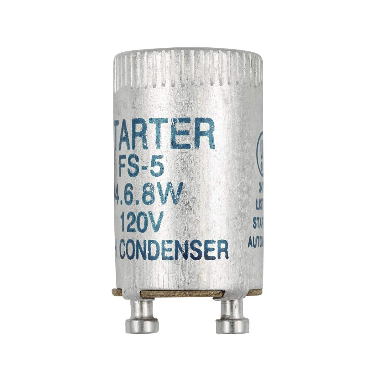 Norman Lamps FS5 Starter - Fluorescent Starter for 4W, 6W, 8W Lamps Turn and Lock Base