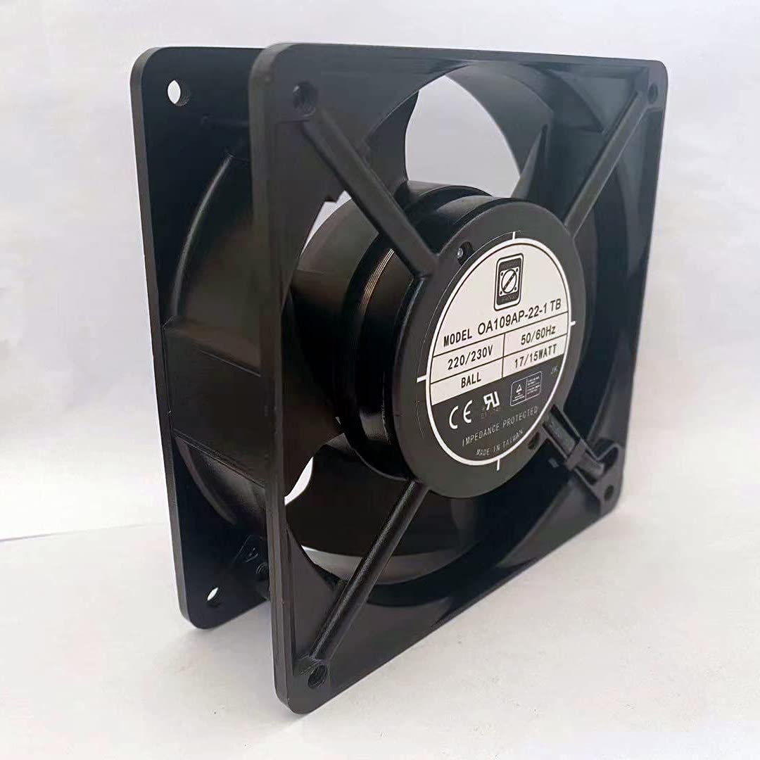 OA109AP-22-1 TB Fan 120mm Fan, 220V/230V 17/15W 12038 Cabinet Fan