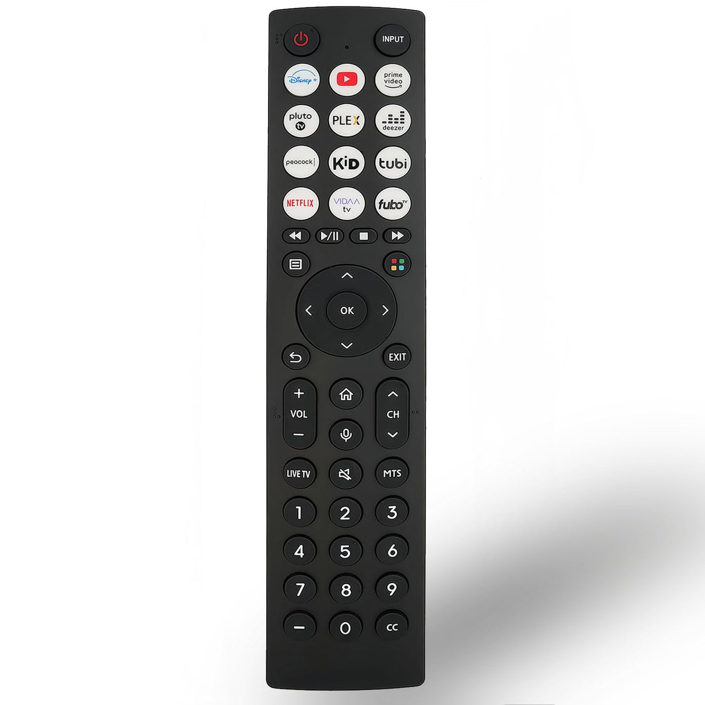 ERF2B36H IR Replacement Remote Control for HISENSE Smart TV EN2D36H 32A45GV 32A35HUV 40A45GV 40A35HUV 43A6GV 43A45GV 43A35HUV 50A6GV 55A6GV 65A6GV